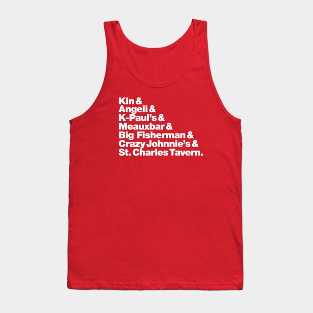 Ain't Dere No More Restaurant Edition - New Orleans Tank Top by AmuseThings